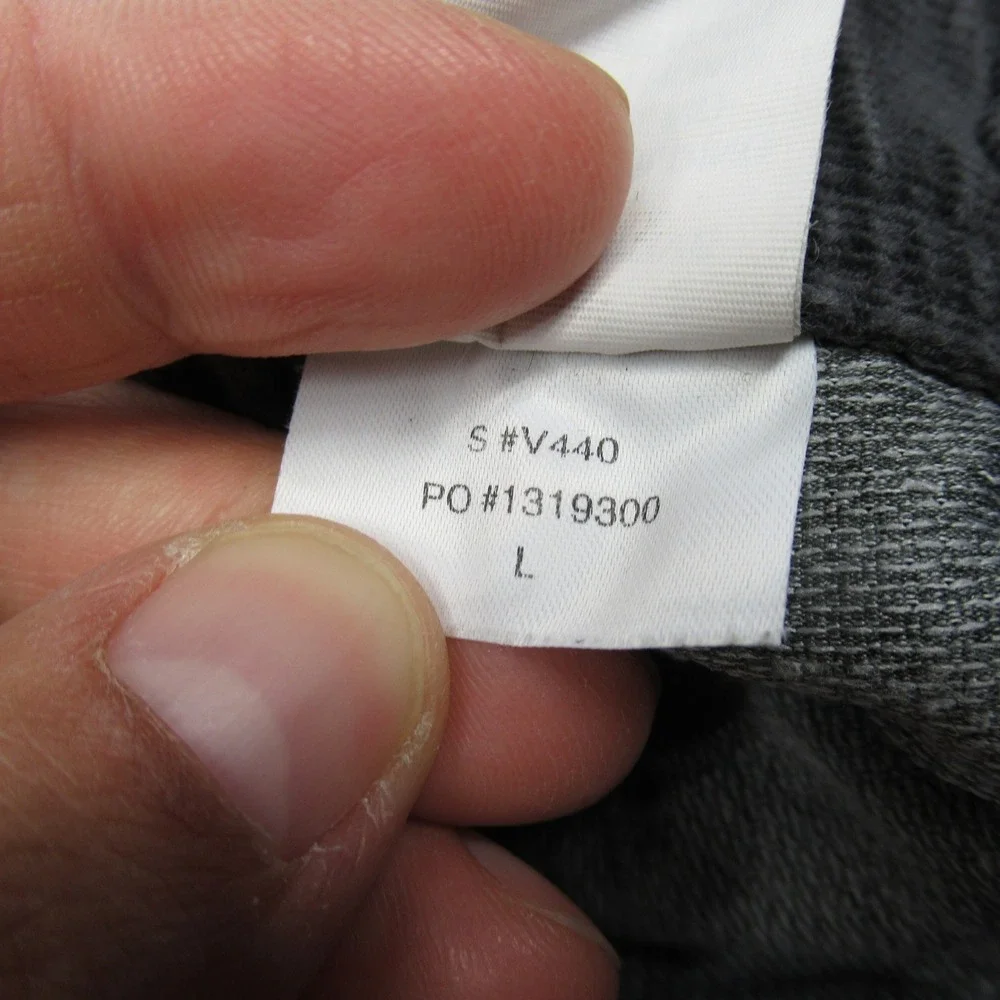 Vuori Optimist Pants Mens Gray Large 31x29 Flex‎ String Corduroy Casual Lounge